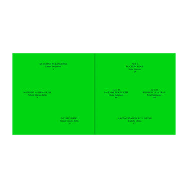 Oríkì: Material Affirmations in Three Acts