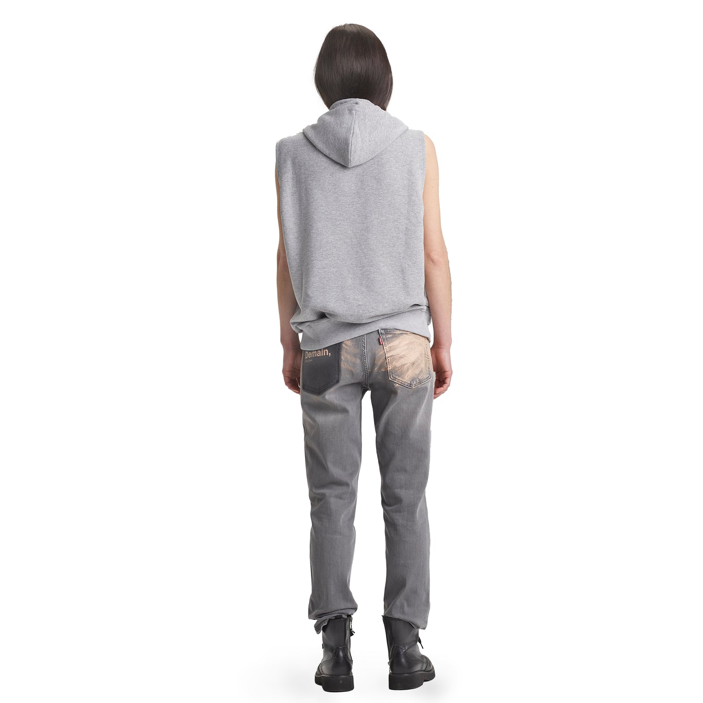 Sleeveless hoodie woman Original D/heart