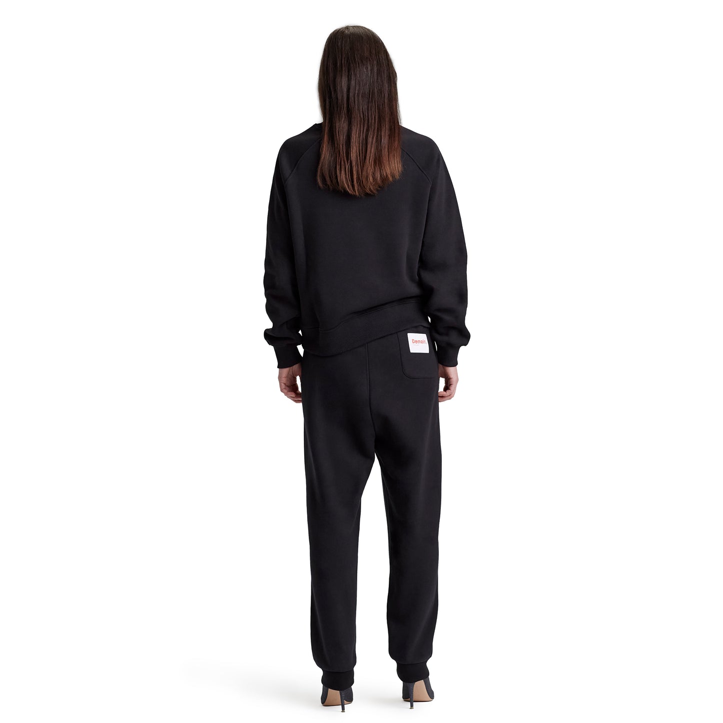 Sweatshirt woman Original heart black