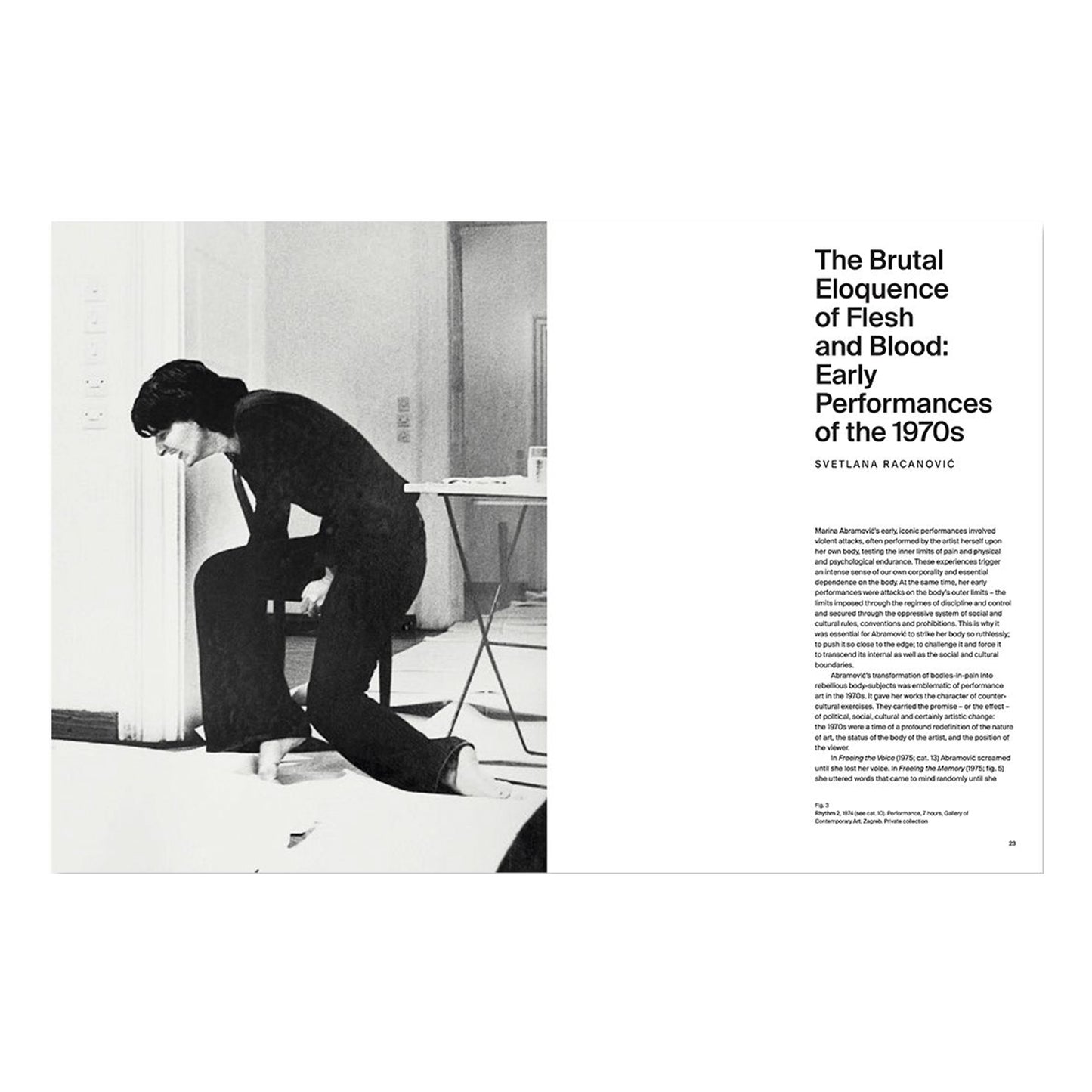 Marina Abramović : The Spirit in Any Condition Does Not Burn (Royal Academy of Arts)