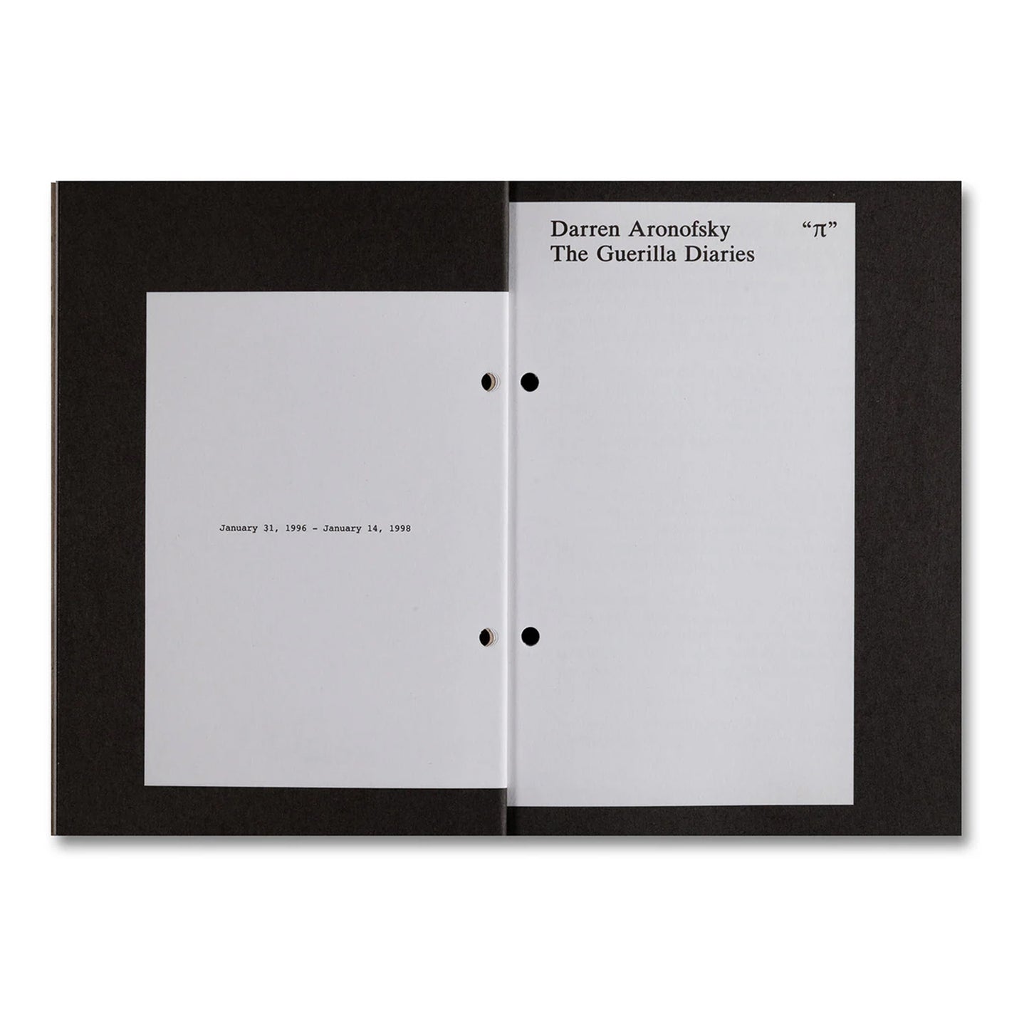 Pi: The Guerilla Diaries