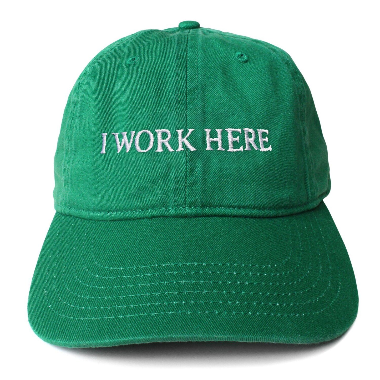 I WORK HERE, SOMETIMES hat