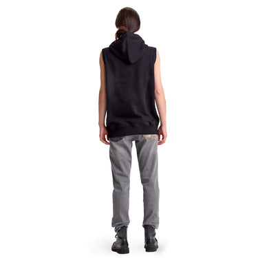 Sleeveless hoodie woman Original D/heart Black
