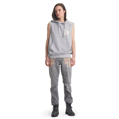 Sleeveless hoodie woman Original D/heart