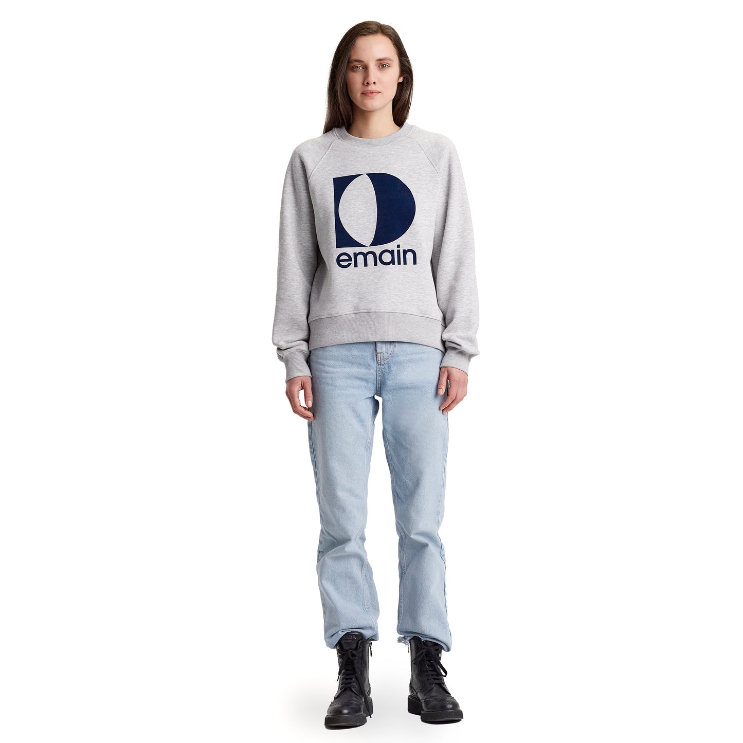 Sweatshirt woman Original D grey