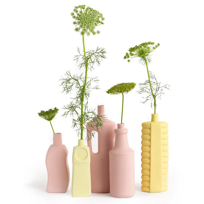 Porcelain bottle vase # 16 powder