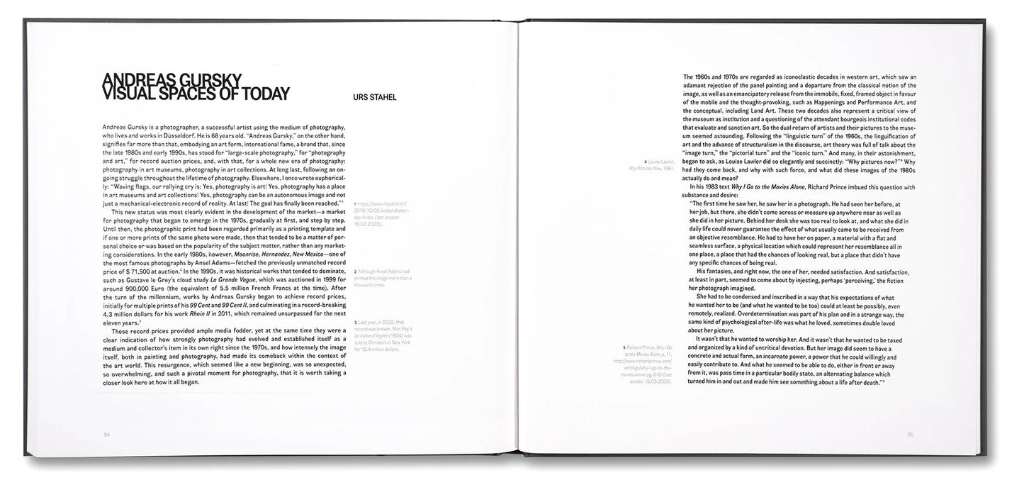 Andreas Gursky-Visual Spaces of Today