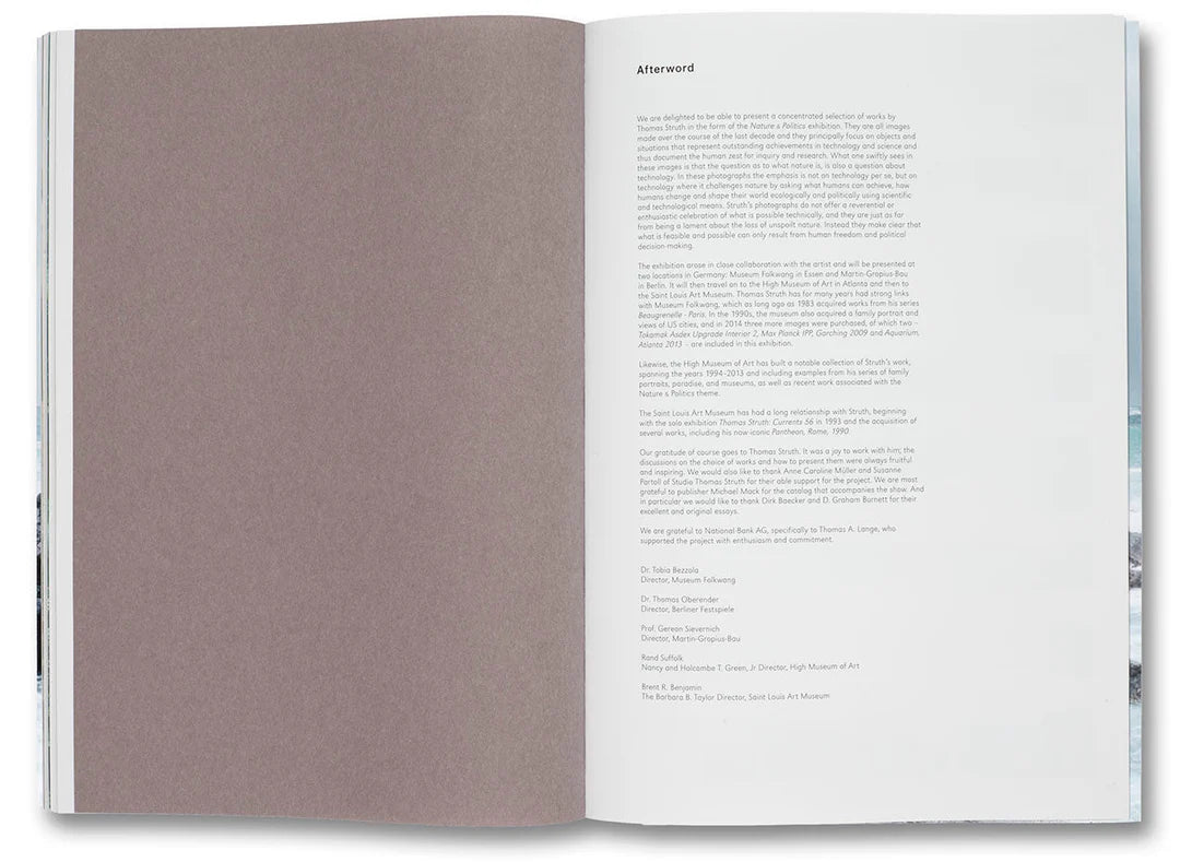 Thomas Struth-Nature & Politics