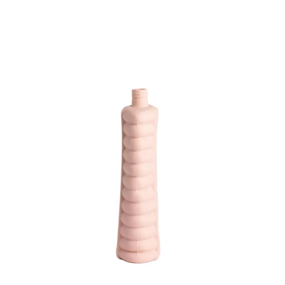 porcelain bottle vase #10 pink
