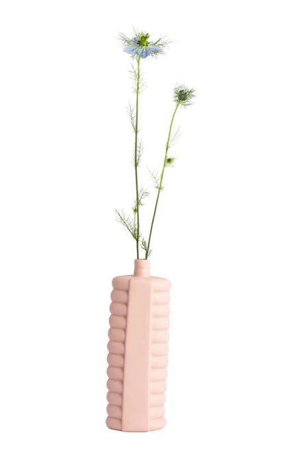 porcelain bottle vase #10 pink