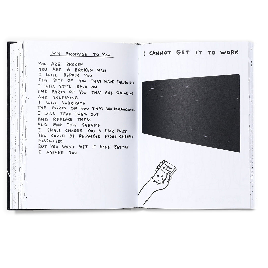 I AM THE JUG YOU ARE THE GLASS - David Shrigley