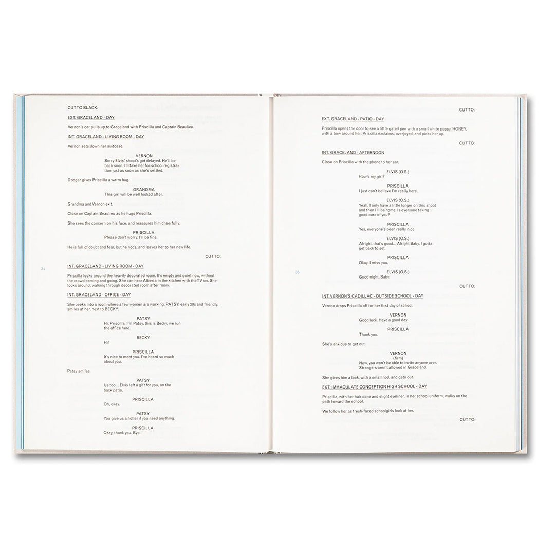 Priscilla Screenplay Book