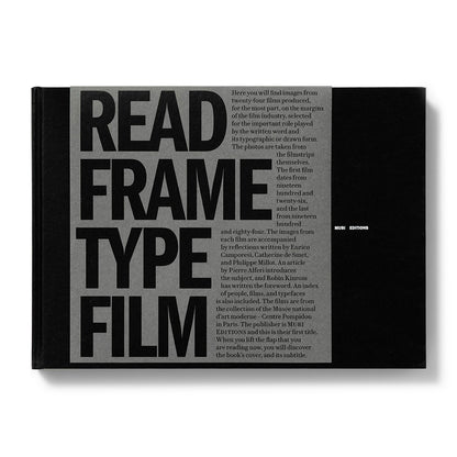 Read Frame Type Film: Or, Written on the Screen