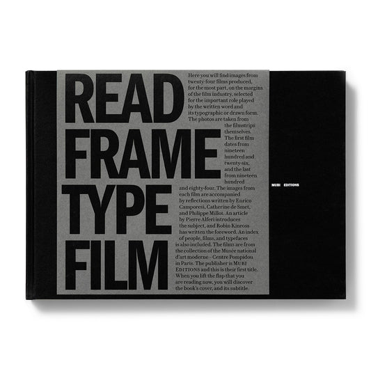 Read Frame Type Film: Or, Written on the Screen