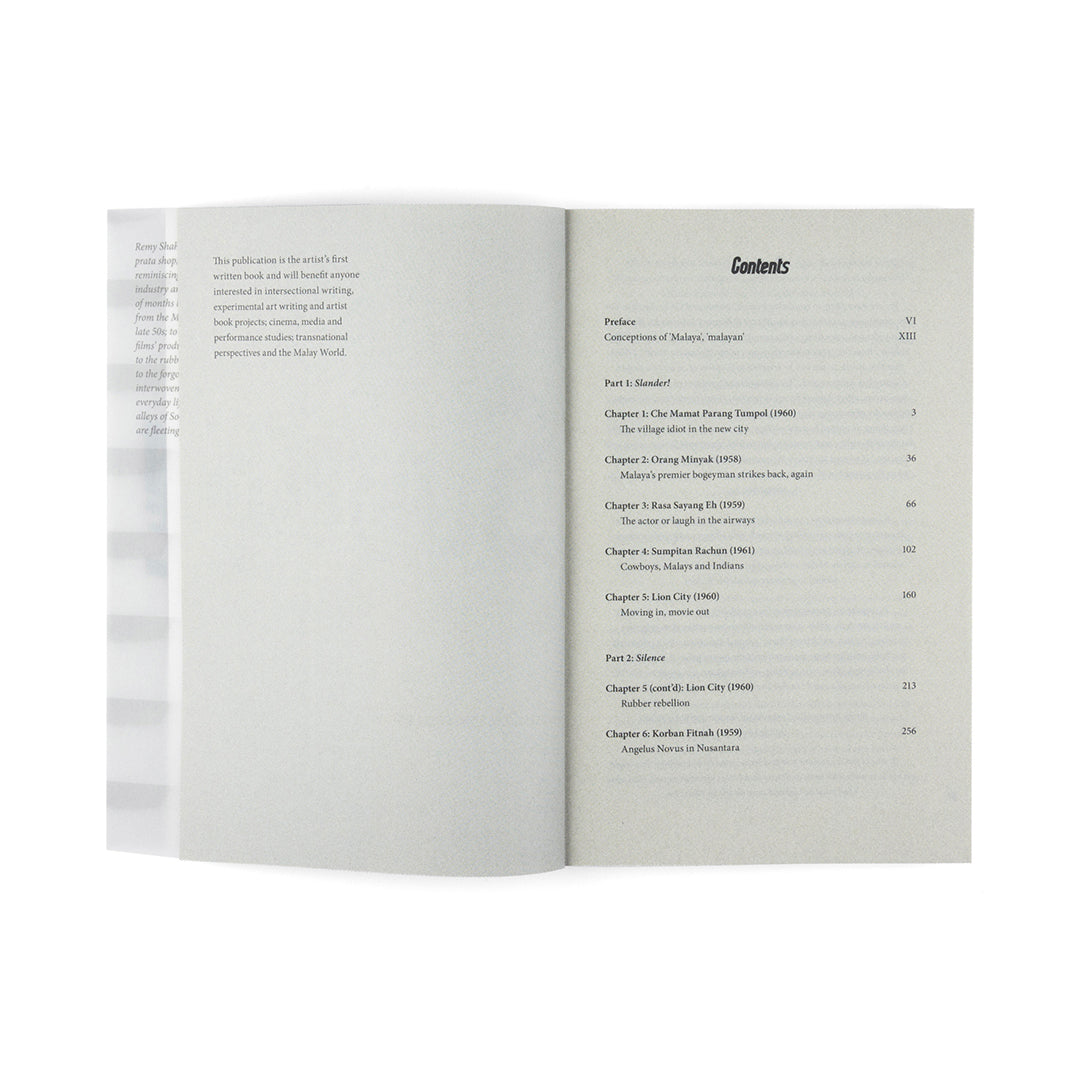 Remy Shah / Jeremy Sharma-Slander! an autotheory of six malayan films